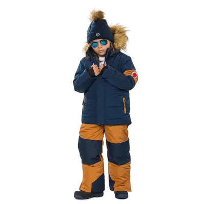 Adamo's Snowsuit Luxury Kids Winter Ski For Boys Ages 2-16 - Ösno Jacket & Snowpants Set Lightweight, Warm, Stylish Waterproof Snow Suits