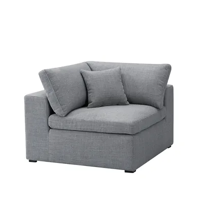 Inès Sofa - Corner Module - Grey Fabric