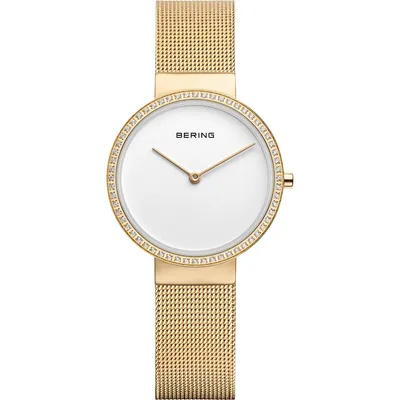 Ladies Classic Stainless Steel Watch In Yellow Gold/yellow Gold