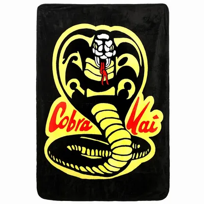Cobra Kai Logo Throw Blanket
