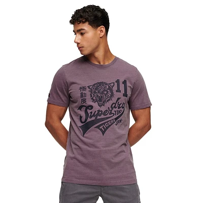 College Scripted Graphic T-shirt