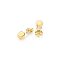 5mm Ball Stud Earrings In 10kt Yellow Gold