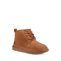 Kid's Neumel UGGPure-Lined Suede Chukka Boots