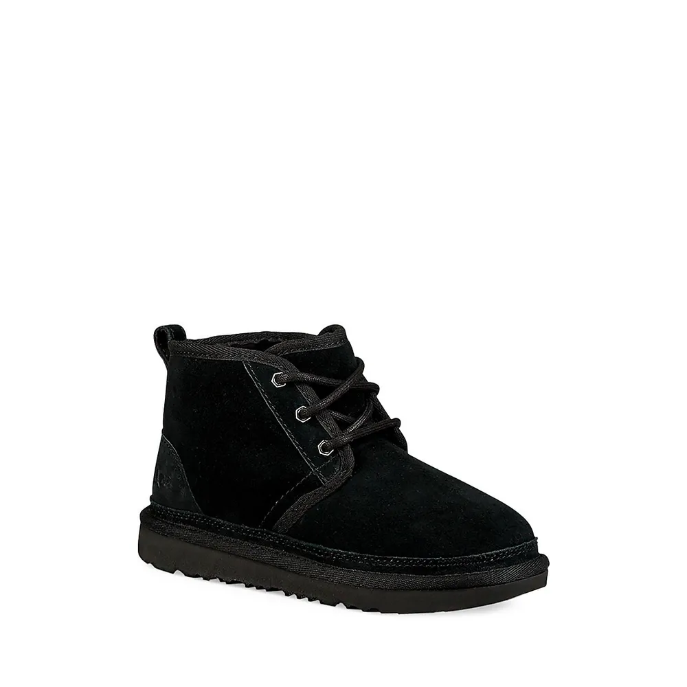 Kid's Neumel UGGPure-Lined Suede Chukka Boots