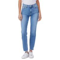 High-Waist Straight Jeans