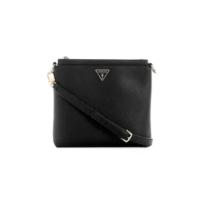 Emiliya Double-Zip Crossbody Bag