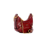 Petit sac zippé à bandoulière Clelia