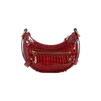 Petit sac zippé à bandoulière Clelia