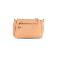 Iwona Tri-Compartment Top-Zip Crossbody Bag