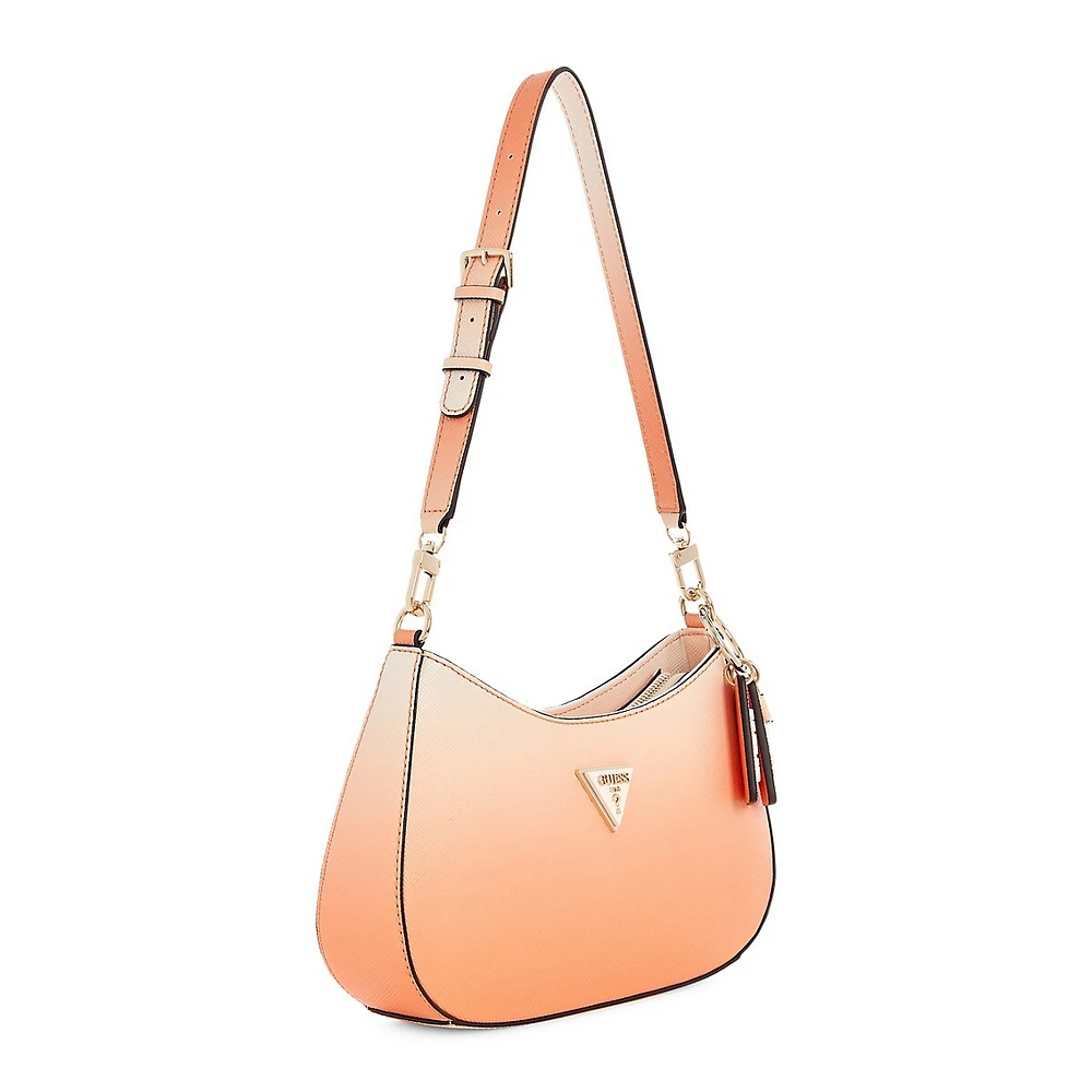 Noelle Top-Zip Shoulder Bag