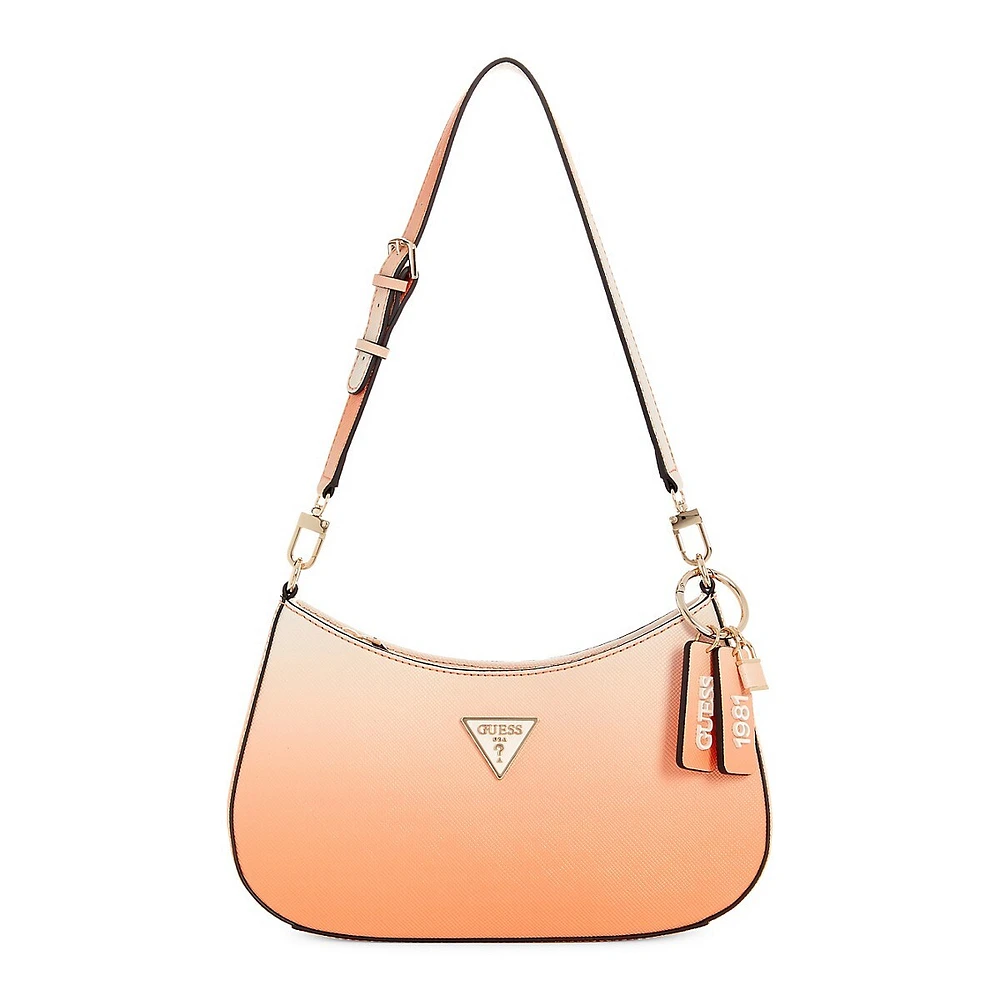 Noelle Top-Zip Shoulder Bag