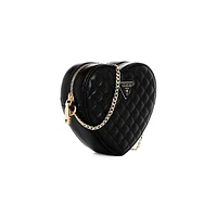 Rainee Quilted Heart Chain Bag