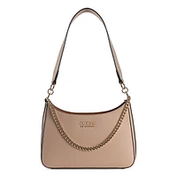 Meeko Medium Top-Zip Shoulder Bag