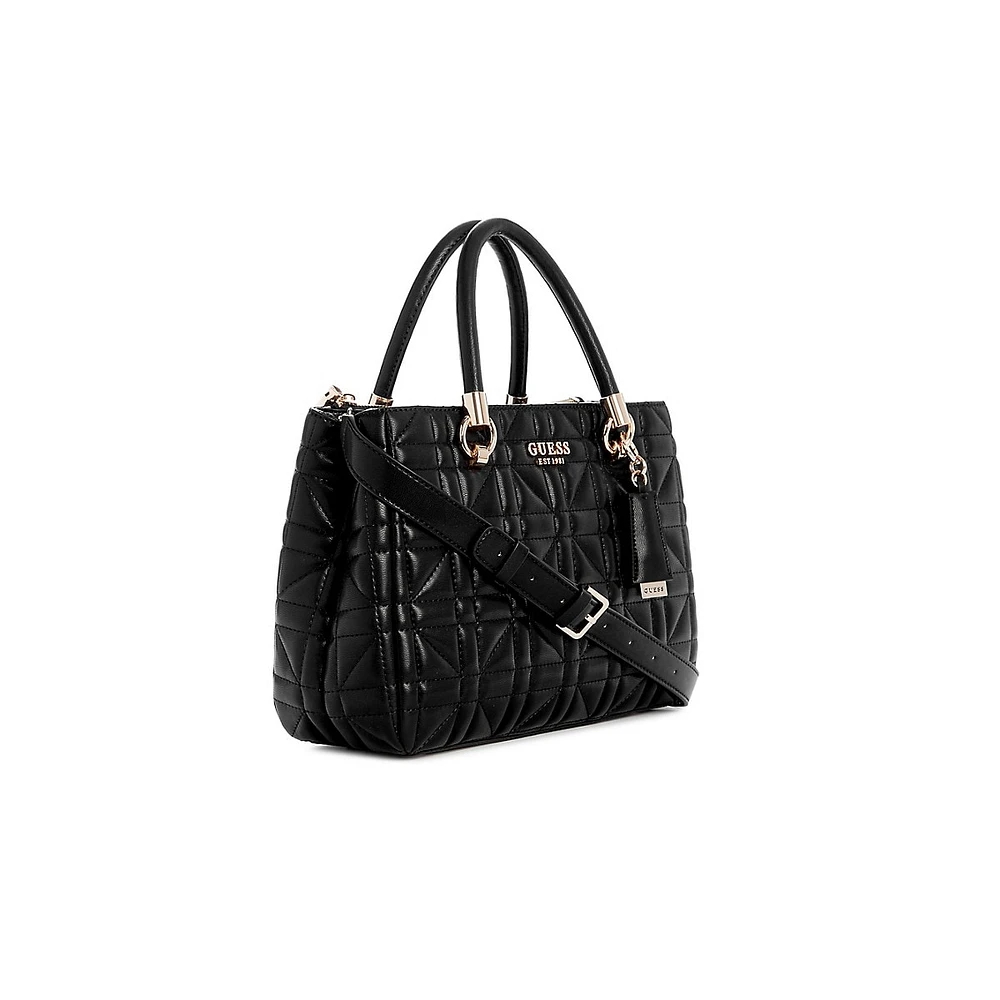 High Society Quilted Satchel