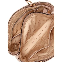Small Noel Quilted G-Shine Tote