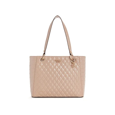 Small Noel Quilted G-Shine Tote
