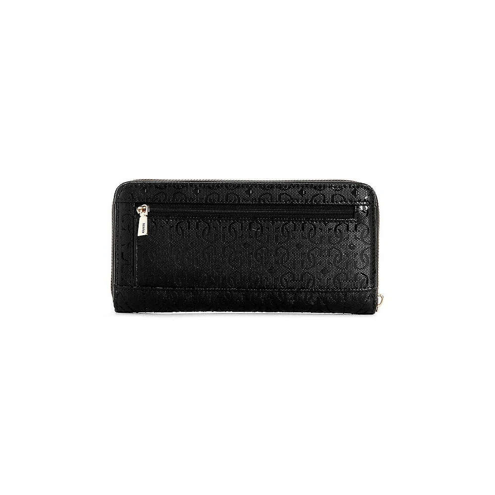 Adelard Large Zip-Around Wallet