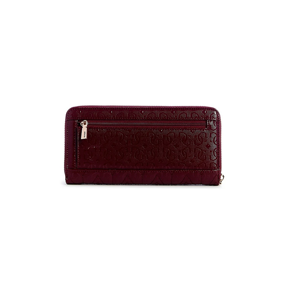 Adelard Large Zip-Around Wallet