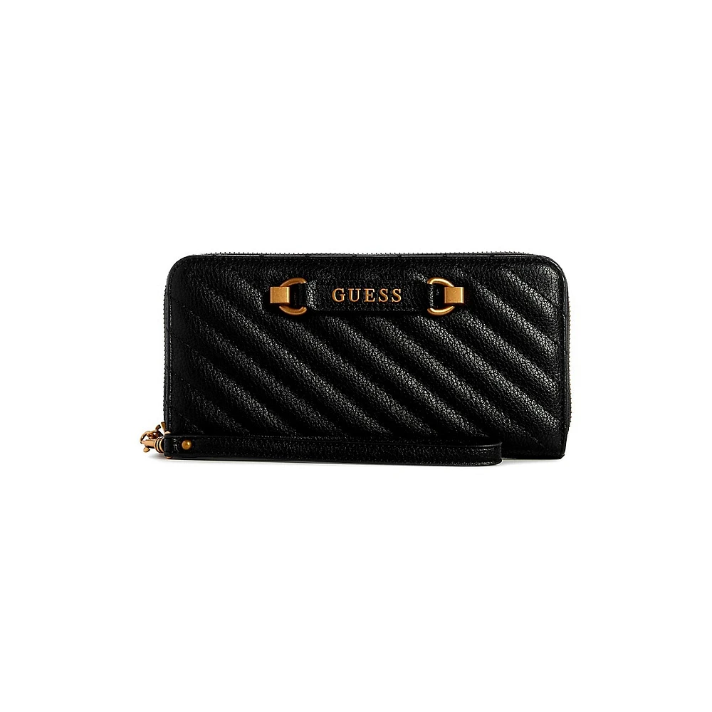 Sela Large Zip-Around Wallet