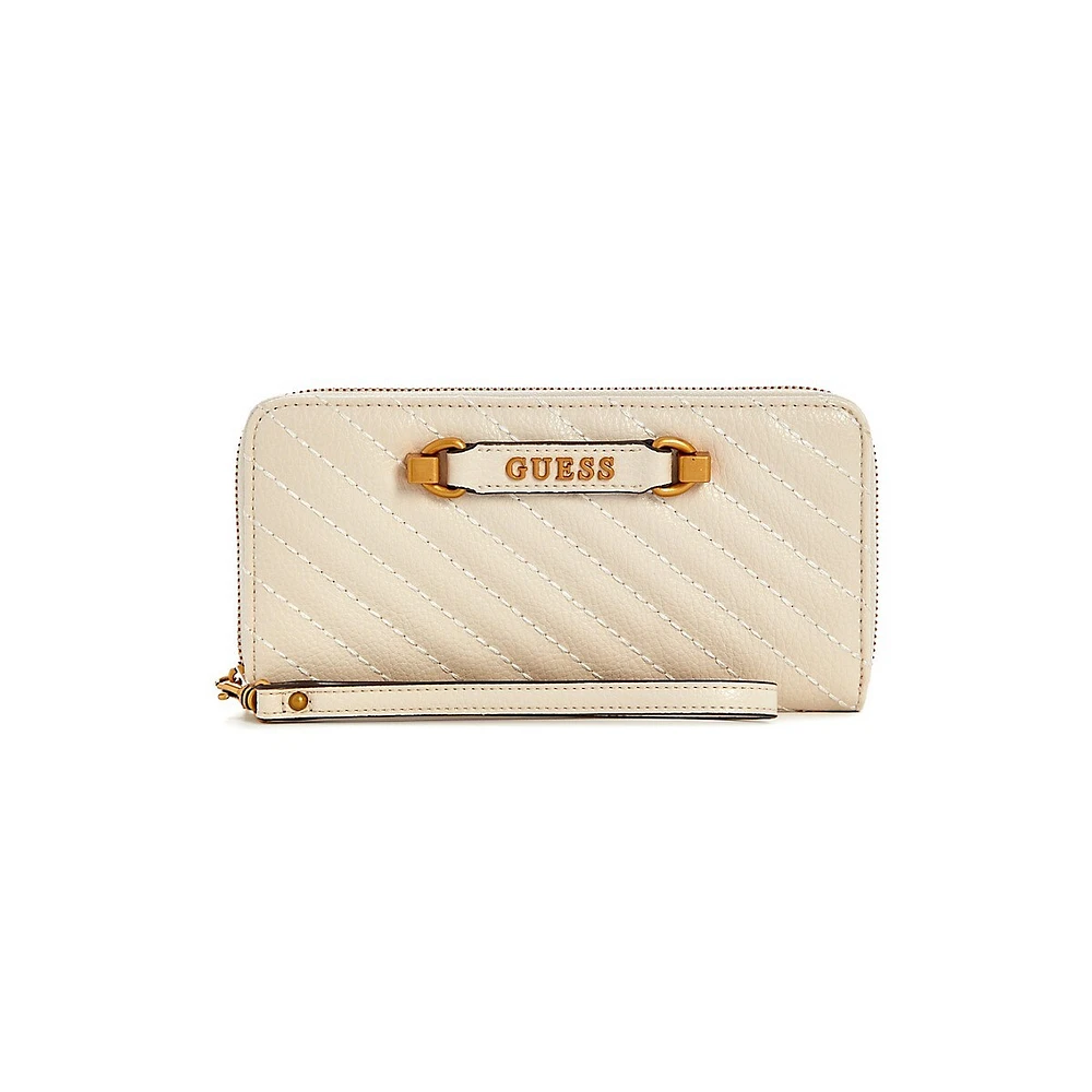 Sela Large Zip-Around Wallet