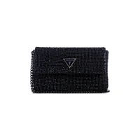 Zalina Embellished Flap Clutch