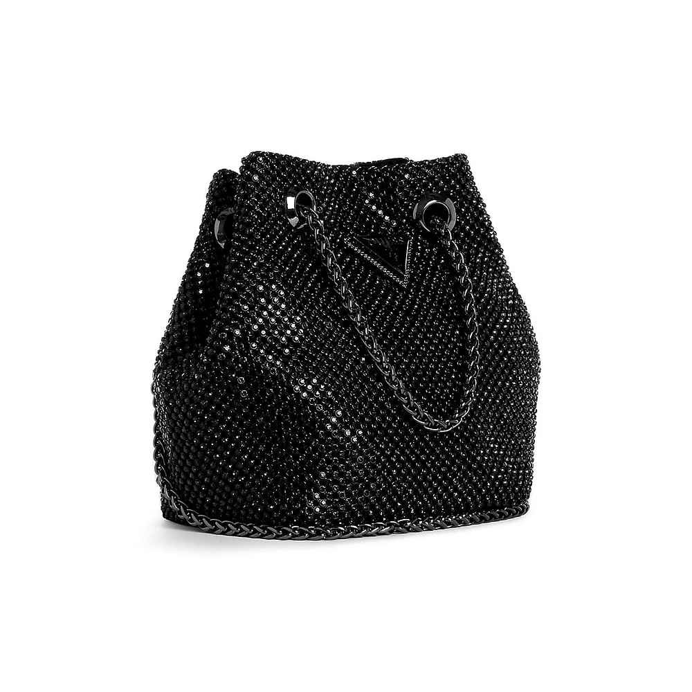 Zalina Embellished Bucket Bag