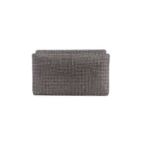 Zalina Embellished Flap Clutch