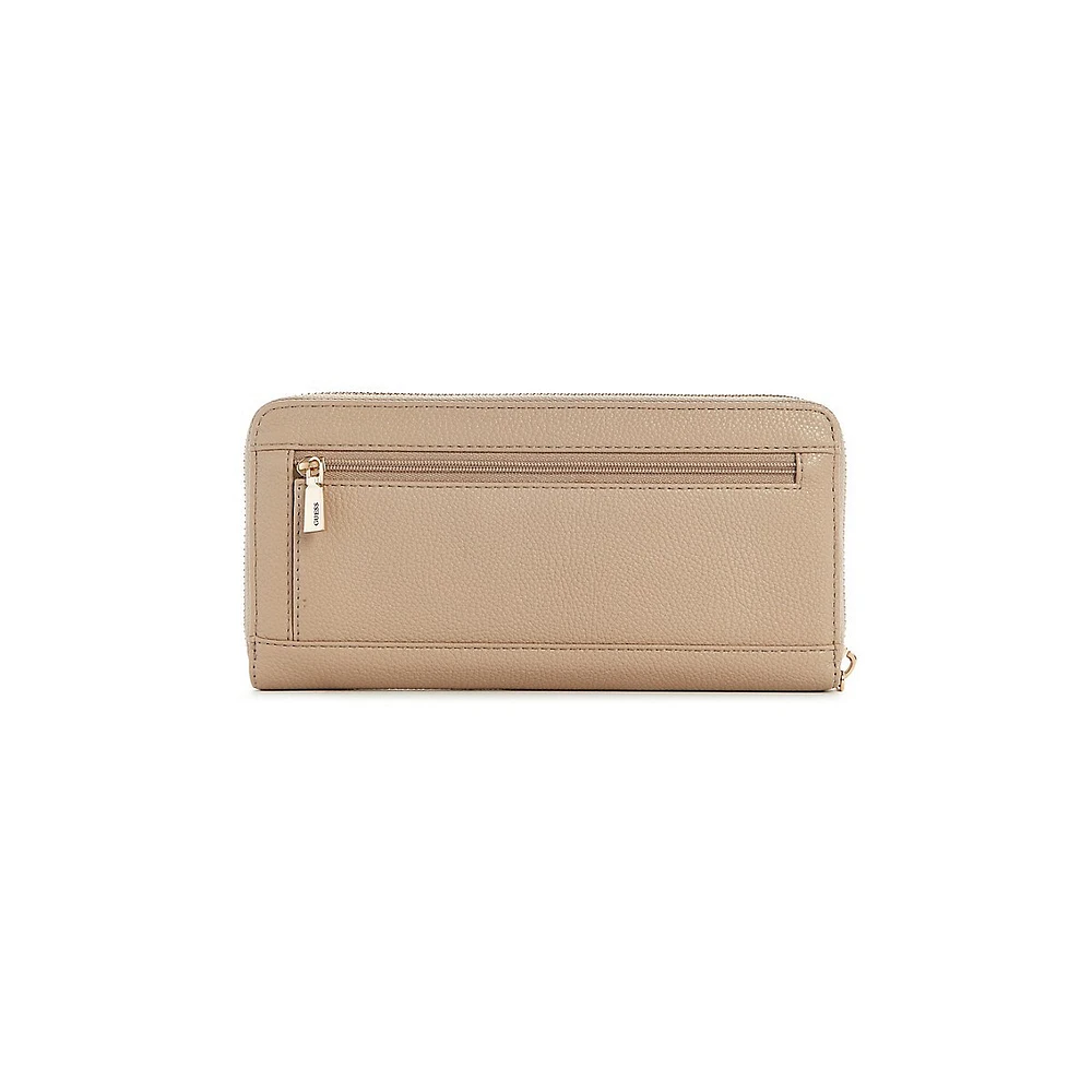 Glimmer Large Zip-Around Wallet