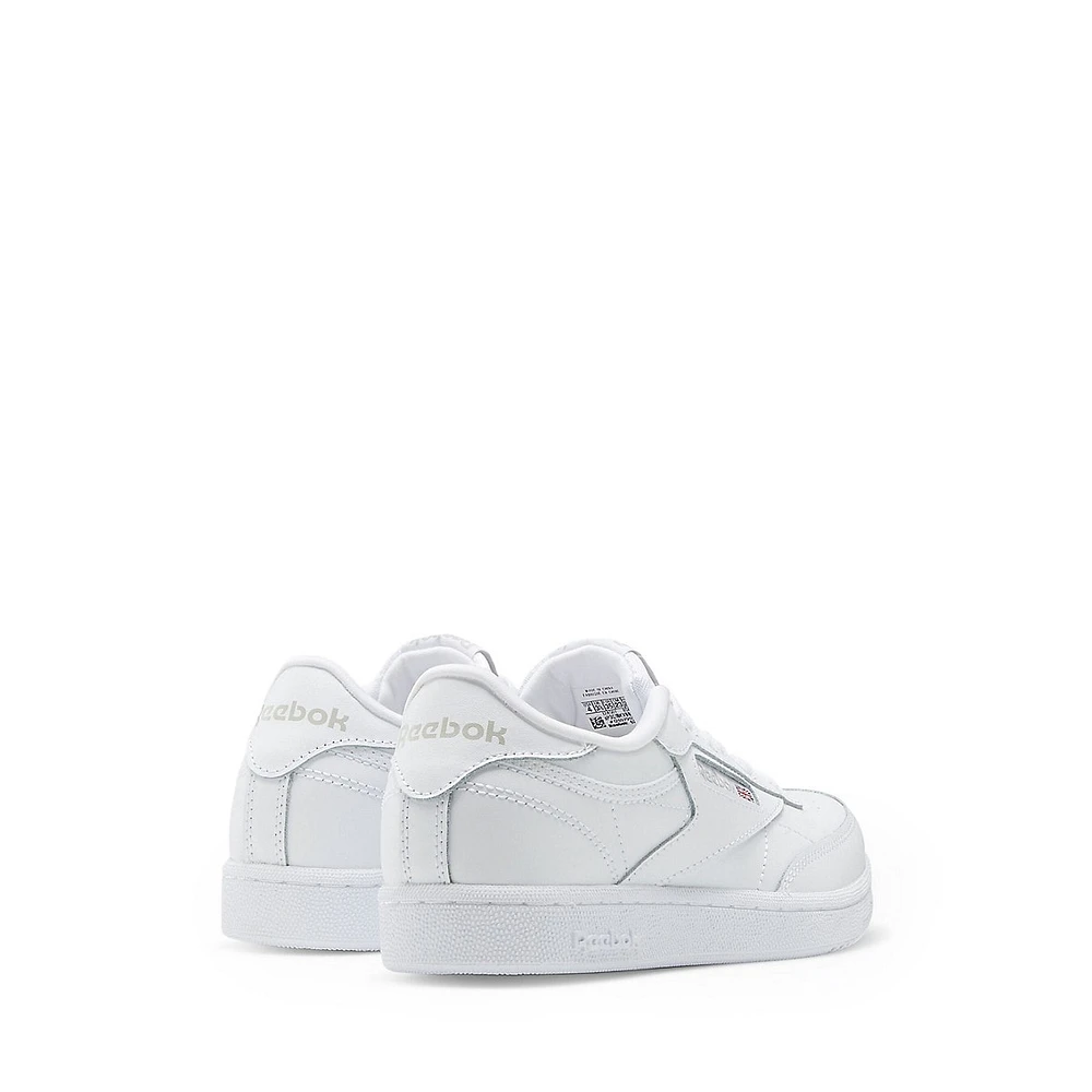 Kid's Club C Leather Casual Sneakers