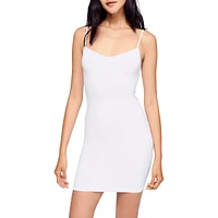 V-Neck Mini Slip Dress