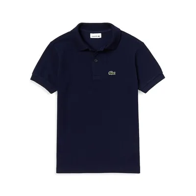 Boy's Regular-Fit Petit Piqué Polo Shirt