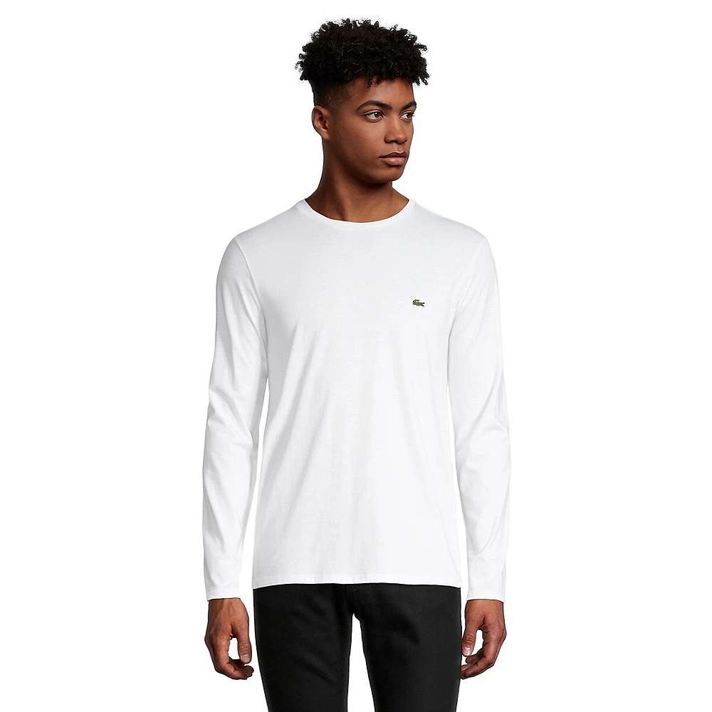 Pima Cotton Crewneck Sweater