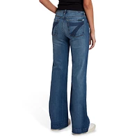 Tailorless Wide-Leg Trouser Jeans