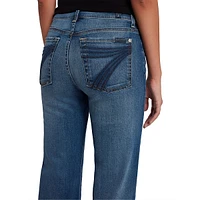 Tailorless Wide-Leg Trouser Jeans