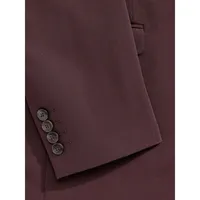 Slim-Fit Stretch-Fabric Suit Jacket