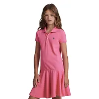 Girl's Easy-Fit Polo Dress