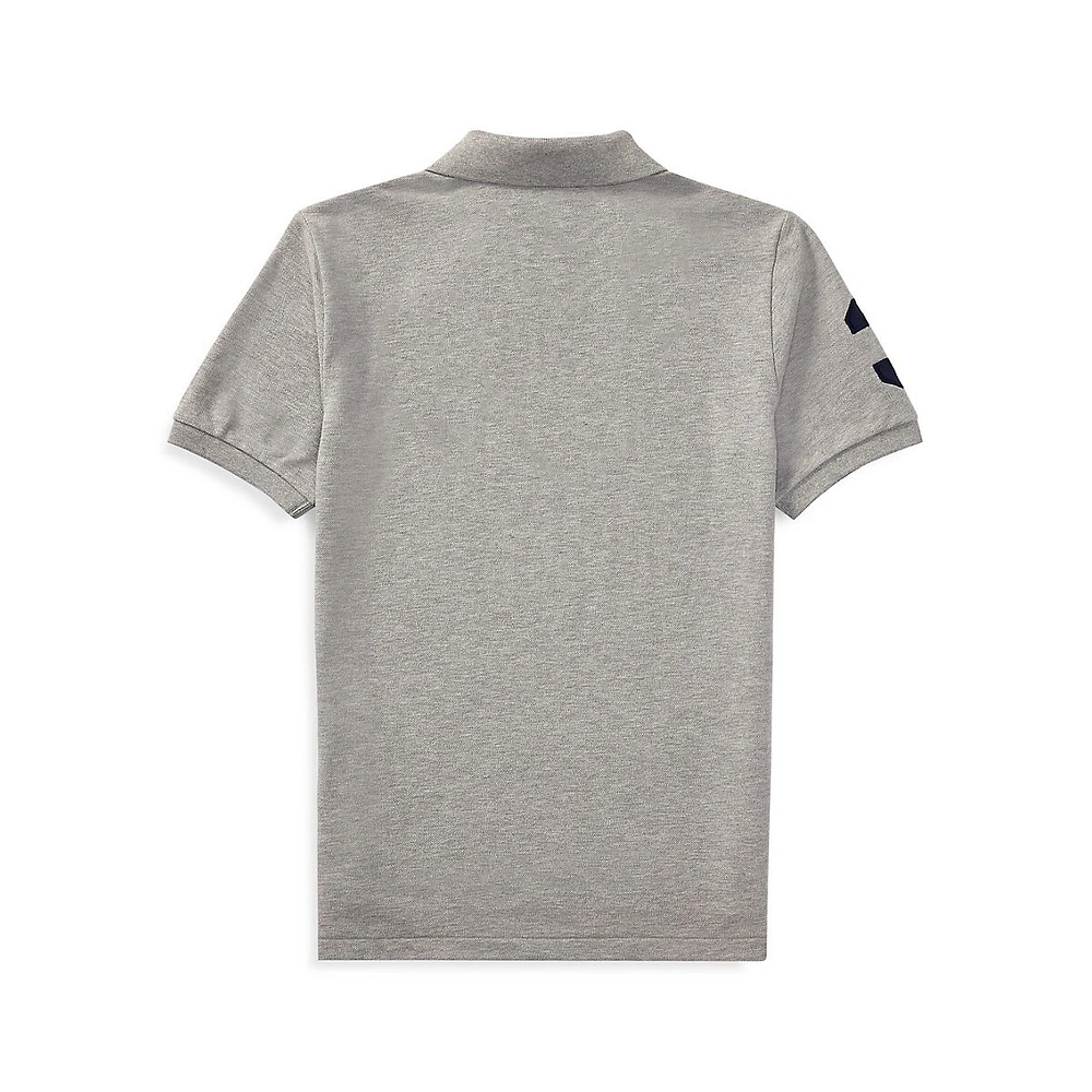 Boy's Iconic Mesh Polo Shirt