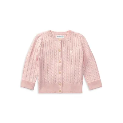 Cable-Knit Cotton Cardigan