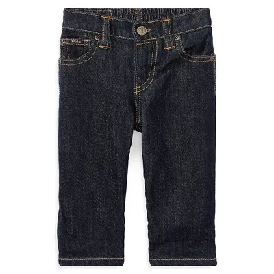 Baby Boy's Hampton Straight Stretch Jeans