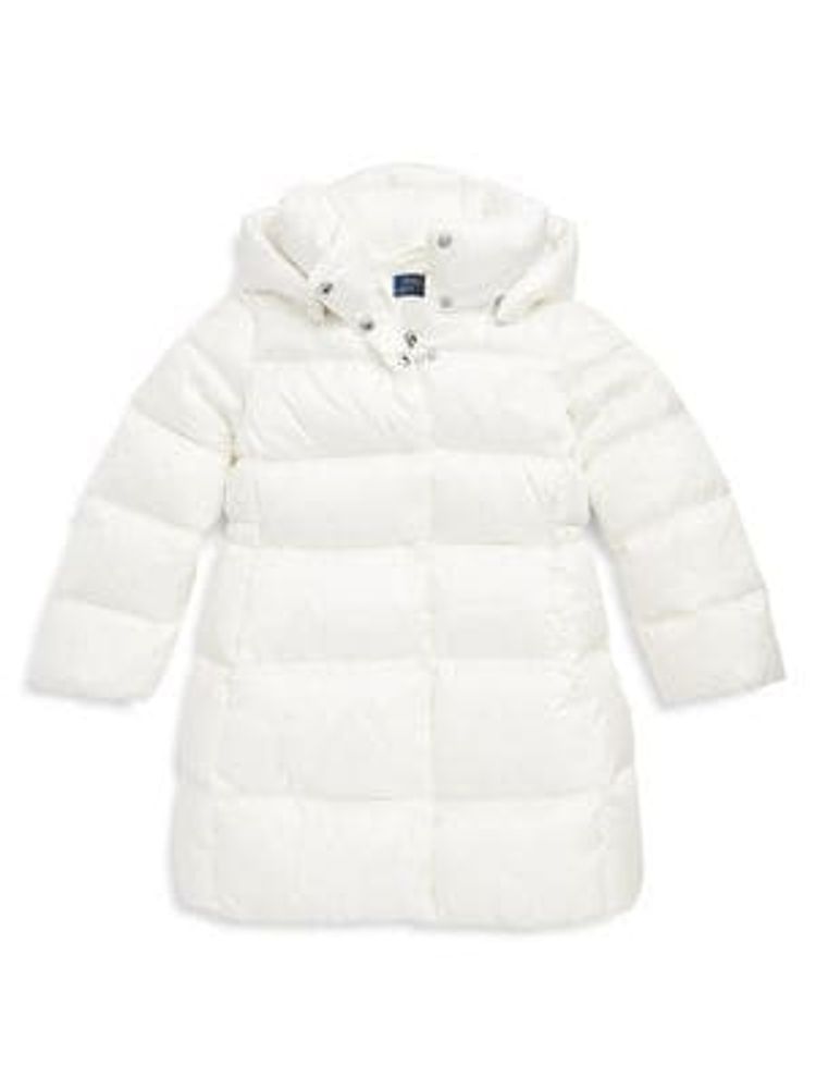 Polo Ralph Lauren Little Girl's Down Long Coat | Metropolis at Metrotown