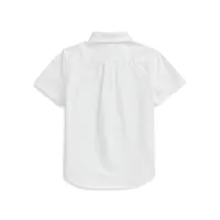 Little Boy's Oxford Cotton Short-Sleeve Shirt