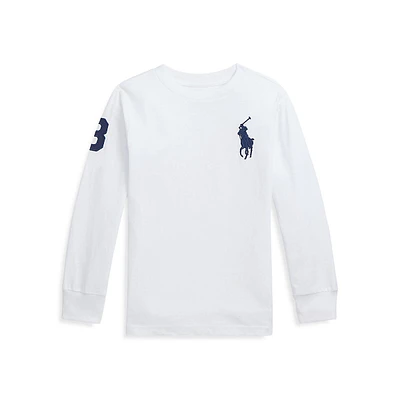 Little Boy's Jersey Long-Sleeve Top