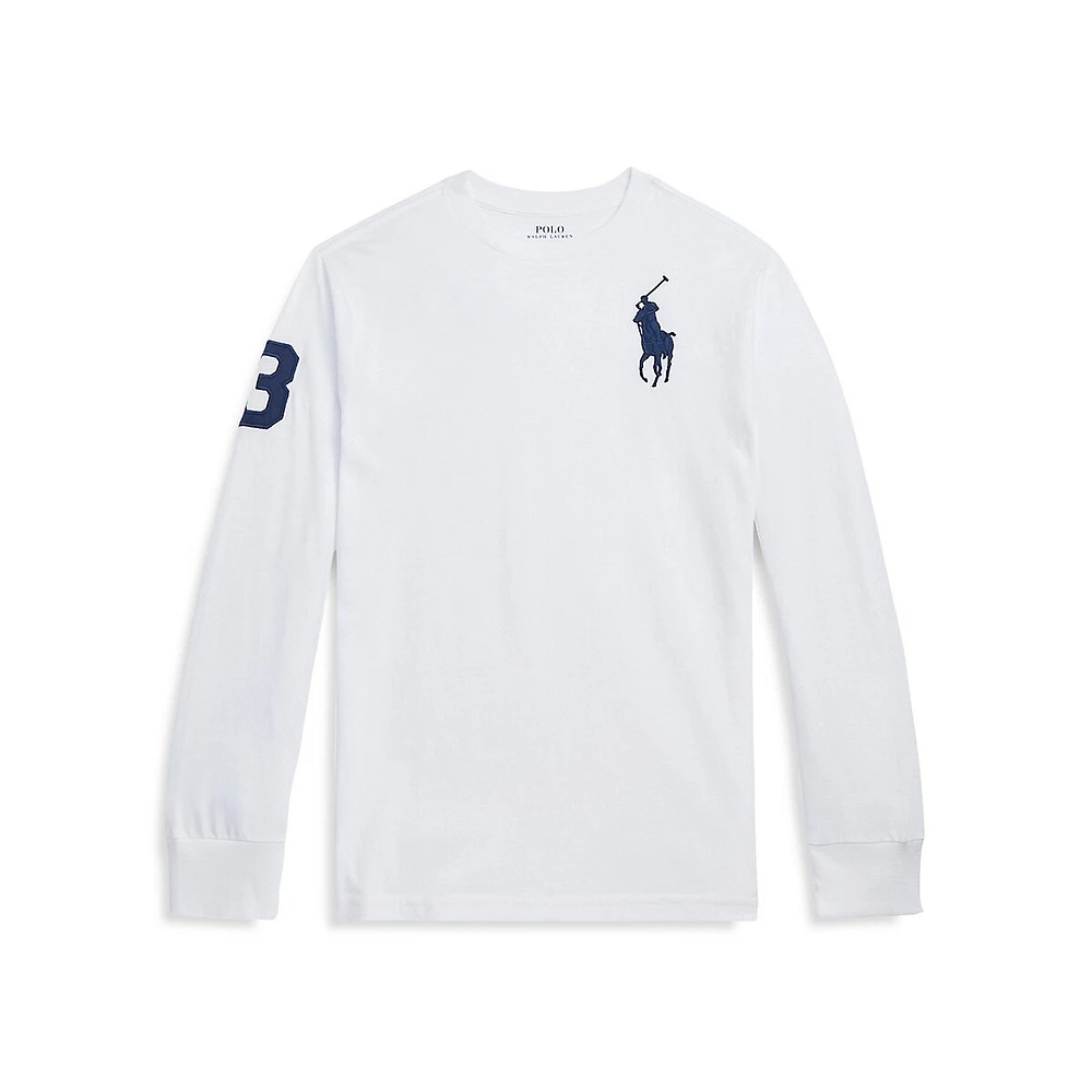 Boy's Jersey Long-Sleeve Top