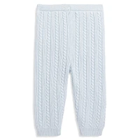 Baby's Cable-Knit Joggers