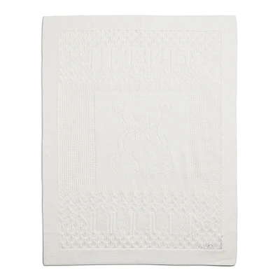 Pointelle-Knit Cotton Baby Blanket