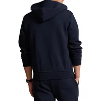 Double-Knit Tech Front-Zip Hoodie