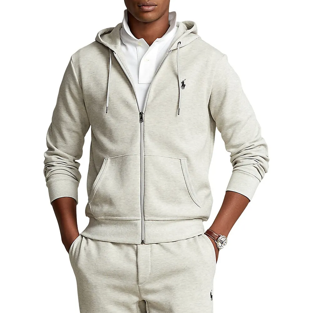 Shop Polo Ralph Lauren Fleece Full-Zip Hoodie