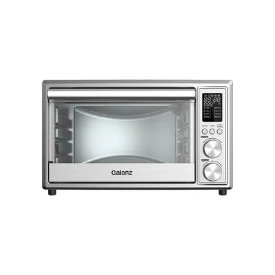 0.9 Cu. Ft. 6-Slice Digital Toaster Oven With Air Fry​ GTH12A09S2EW