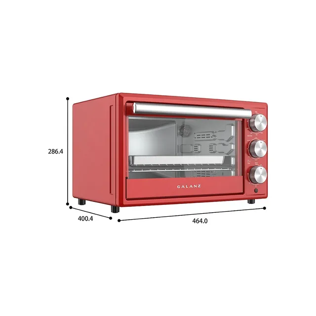 Galanz Americas - The Galanz Retro French Door Toaster Oven offers