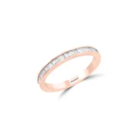 Pavé Rose 14K Rose Gold & CT. T.W. Diamond Ring